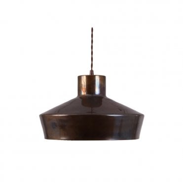 ELEGANCE - Brass Ceiling Pendant Light In Antique Brass