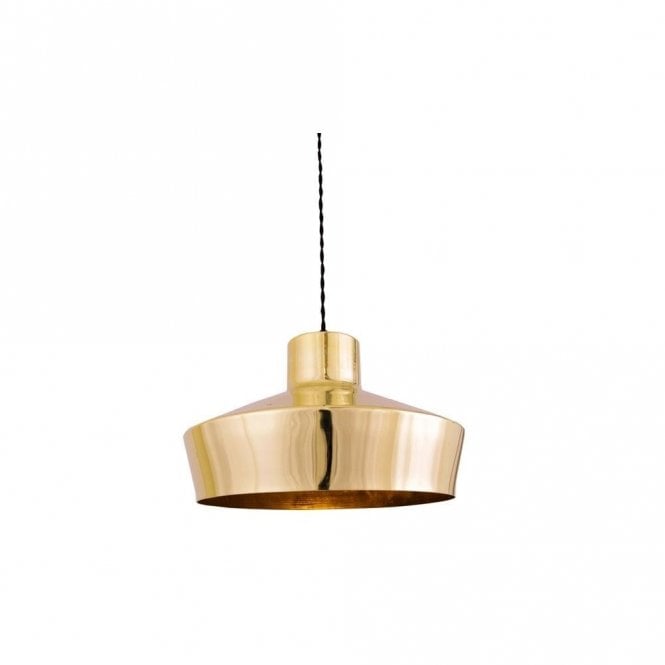 ELEGANCE - Brass Ceiling Pendant Light In Polished Brass