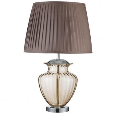Elina Large Glass Touch lamp