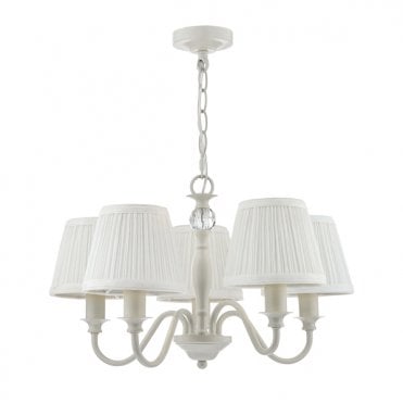 Grey 5 Light Pendant With Grey Shades