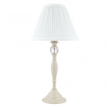 Ivory Cream Table Lamp With Shade