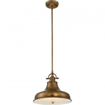 EMERY - Weathered Brass Medium Ceiling Pendant