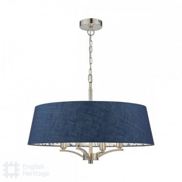 English Heritage Down House 4 Light Shadelier