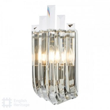 crystal wall light
