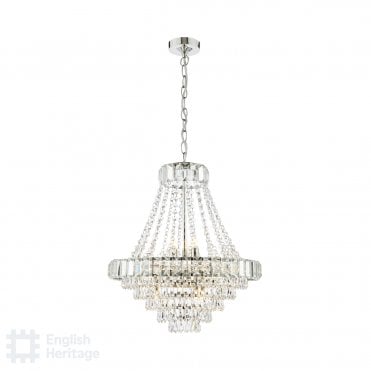 victorian style crystal chandelier