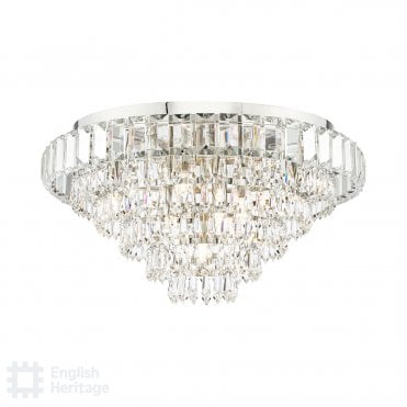 crystal flush light