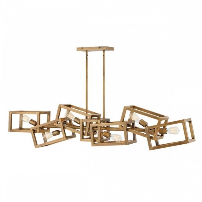 ENSEMBLE 6 Light Ceiling Pendant Brushed Bronze
