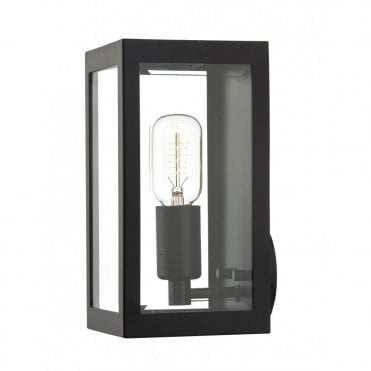 Bathroom Box Outdoor Wall Light (Black)