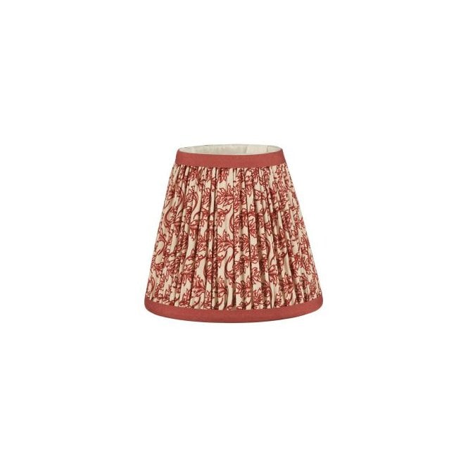 Esther Cotton Empire Shade - Red 15cm