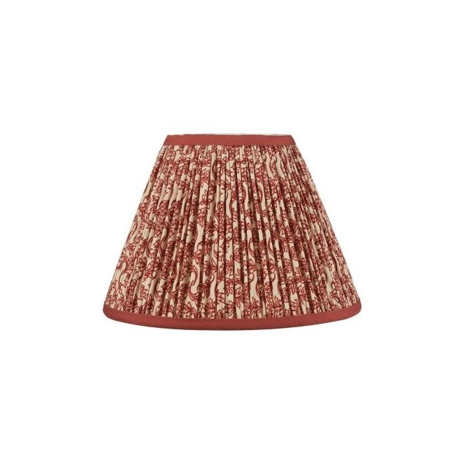 Esther Cotton Empire Shade - Red 25cm