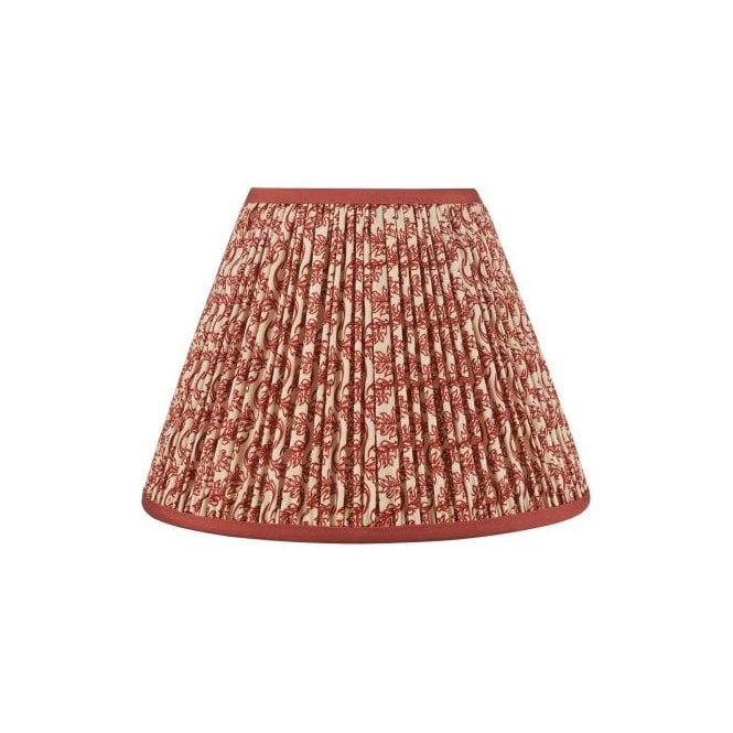 Esther Cotton Empire Shade - Red 30cm