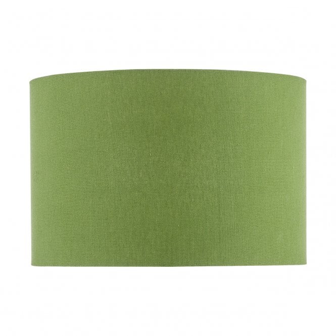 Etzel Green Linen Drum Shade 30cm