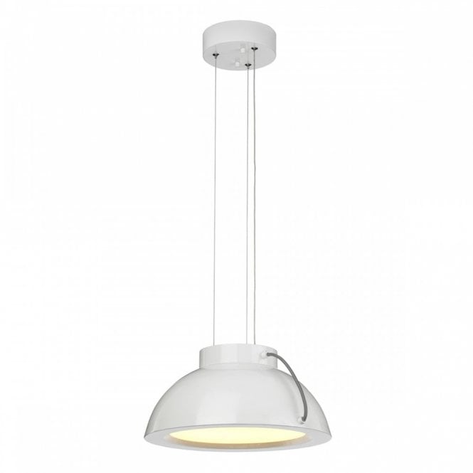 EUROPA Medium Modern LED Ceiling Pendant White