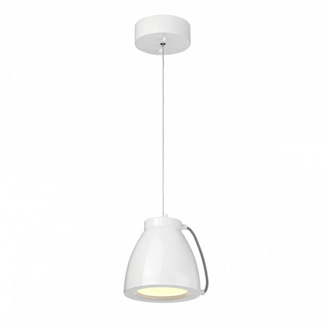 EUROPA Small Modern LED Ceiling Pendant White