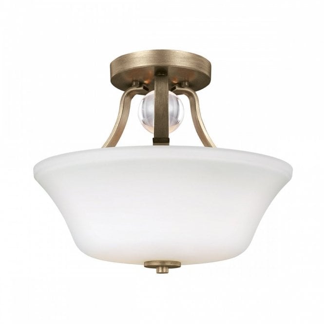 EVINGTON 2 Light Semi-Flush Sunset Gold