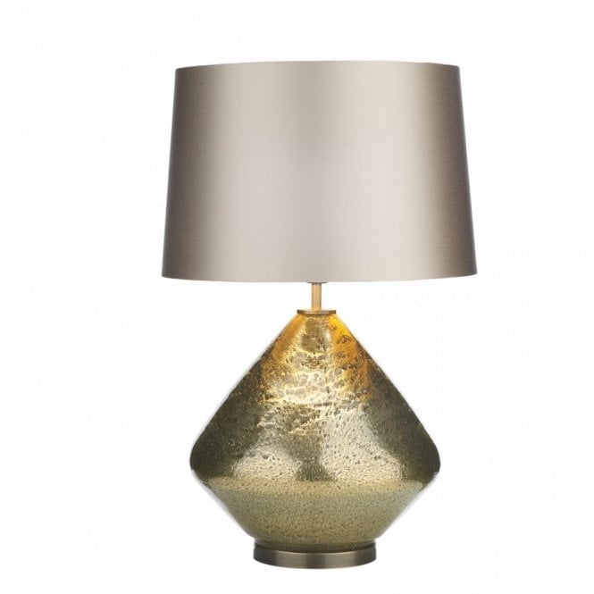 EVORA Table Lamp Volcanic Gold With Shade