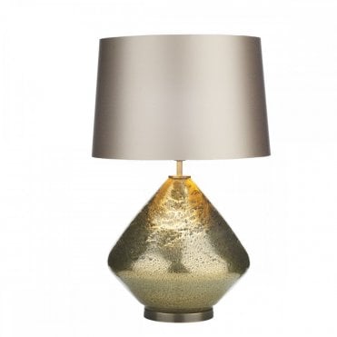EVORA Table Lamp Volcanic Gold With Shade