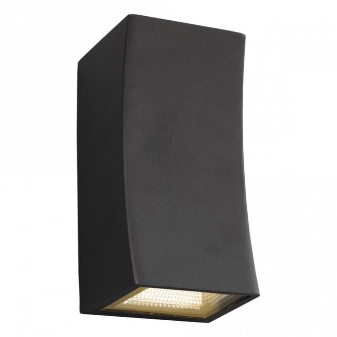 EXETER LED Exterior Wall Light Gun Metal Grey IP44