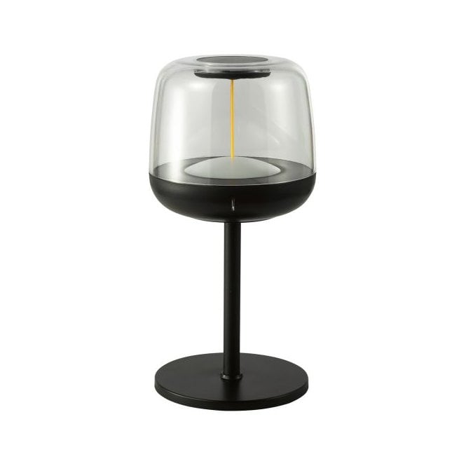 Ezera LED Rechargeable IP44 Outdoor Table Lamp - Black