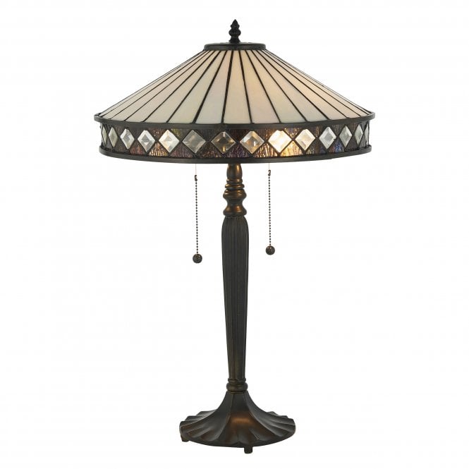 FARGO Tiffany Art Deco style table lamp