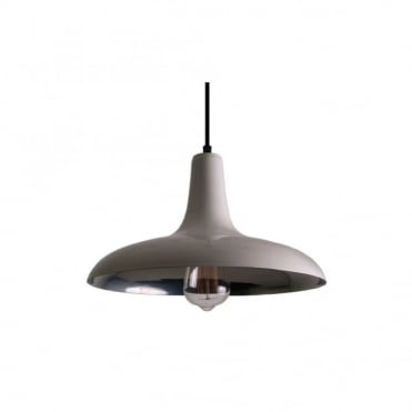FATIMA - Moroccan Ceiling Pendant Light In Powder Coated White And Powder Coated Chrome