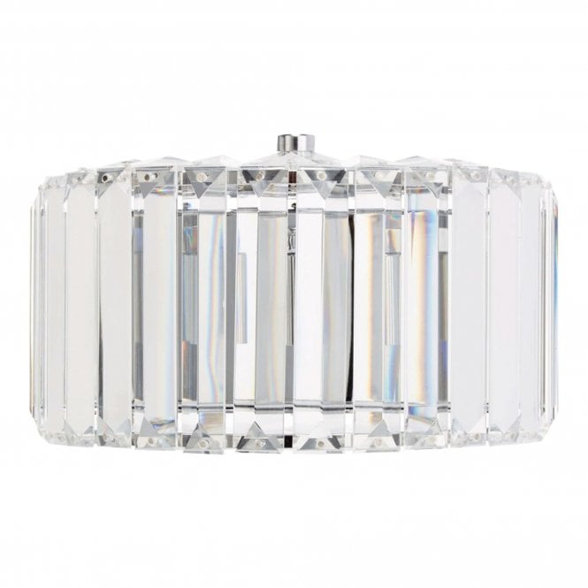 Fernhurst Wall Light Crystal & Polished Chrome