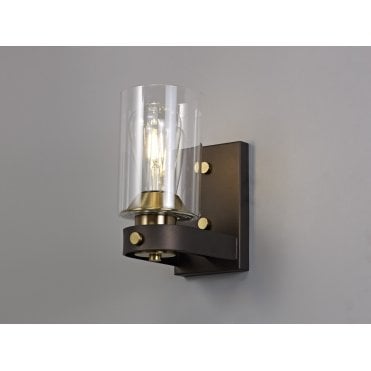FEUDAL Brown Oxide/Bronze Wall Light