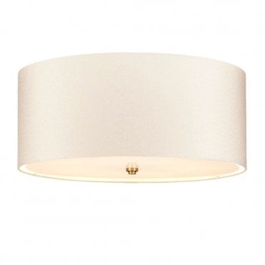 FLETCHER 22" Hanging Ceiling Pendant Light with Aged Brass Finial