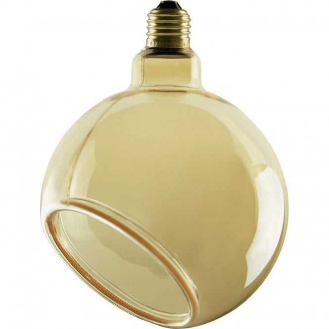 Floating Globe 150 Gold 45 Degree Decorative Bulb