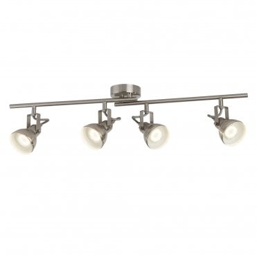 Focus 4 Light Spotlight Split-Bar - Satin Silver