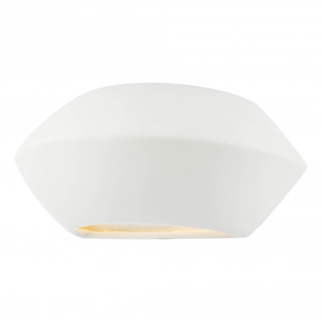 FODEN Ceramic Wall Washer in Matte White