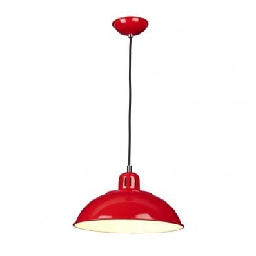 FRANKLIN - Red Ceiling Pendant