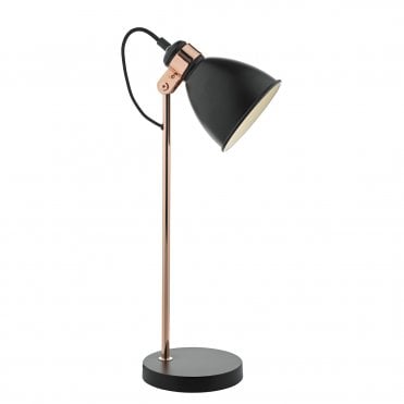 Black Copper Table Lamp