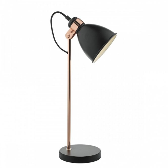 FREDERICK - Black Copper Table Lamp