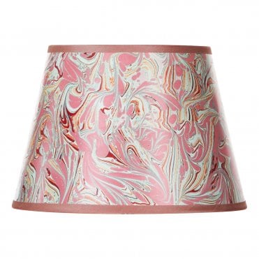 red marble table lamp shade
