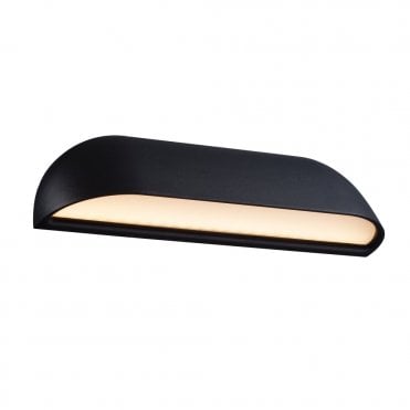 FRONT 26 - Exterior LED Wall Light Black
