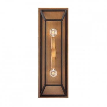 FULTON 2 Light Wall Light Bronze