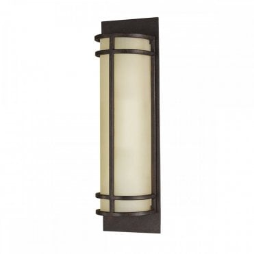 FUSION 2 Light Wall Light Grecian Bronze Arts & Crafts