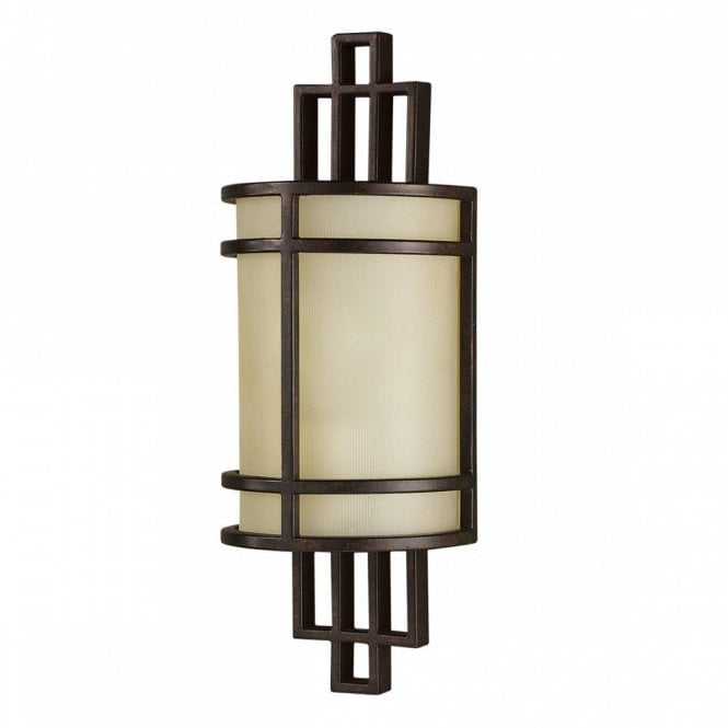 FUSION Single Wall Light Grecian Bronze Arts & Crafts Style