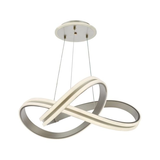 Gavino LED Ceiling Pendant - Brushed Silver