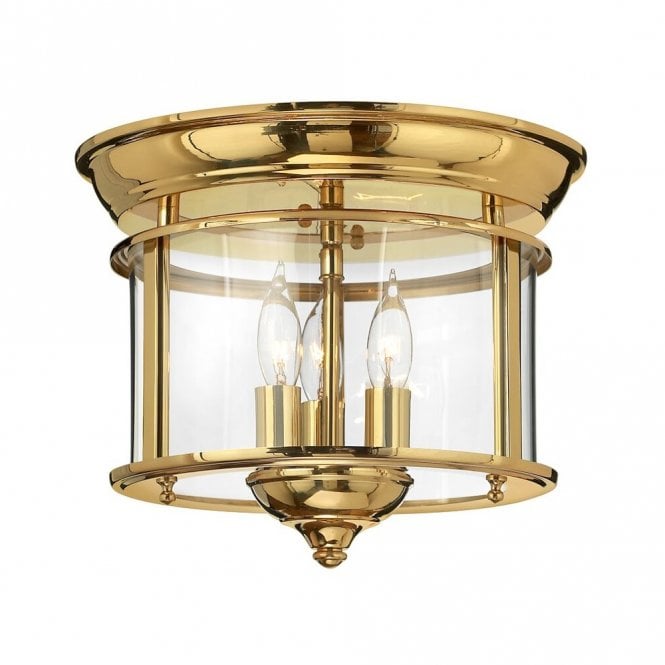 GENTRY - Flush Mount in Gold, Brass