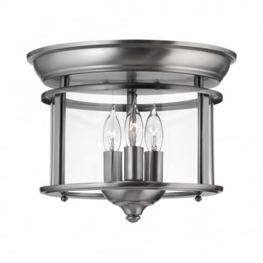 GENTRY - Flush Mount in Pewter
