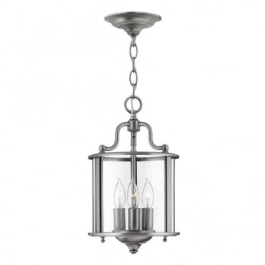 GENTRY - Small Ceiling Pendant in Chrome