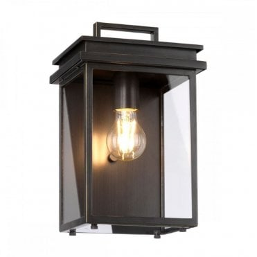 Exterior Medium Wall Lantern In Bronze IP44