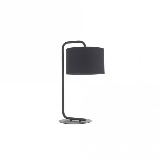 GLORY Black Table Light With Black Shade