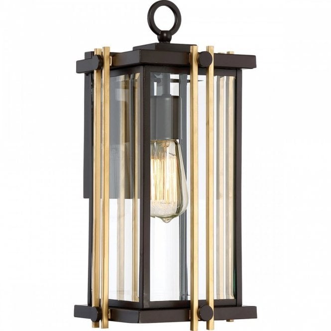 GOLDENROD Exterior Medium Wall Lantern Western Bronze