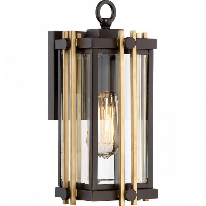 GOLDENROD Exterior Small Wall Lantern Western Bronze