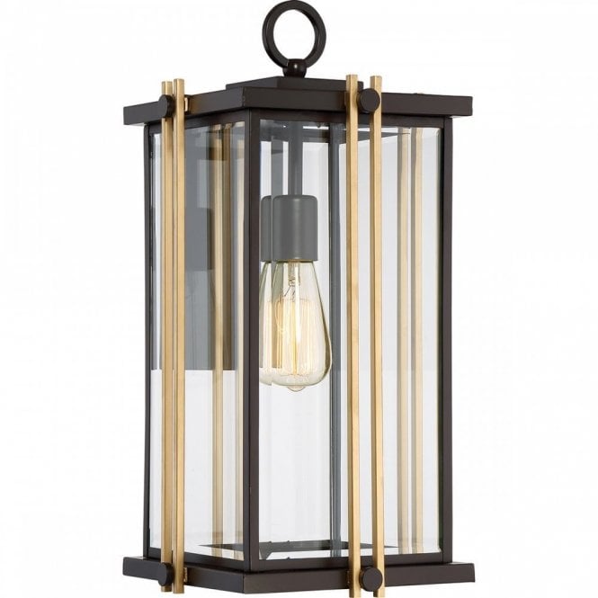 GOLDENROD Large Exterior Wall Lantern Western Bronze
