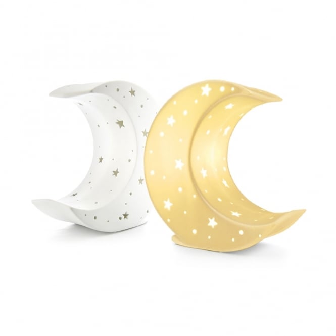Gorgeous Porcelain Moon Ceramic Table Lamp