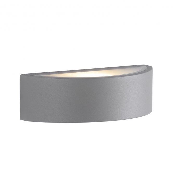 Gosport Outdoor Wall Light In Matte Grey - IP54